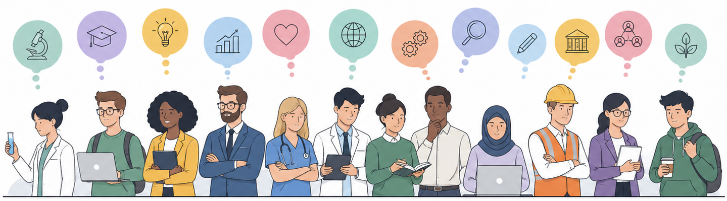 Academic mood illustration